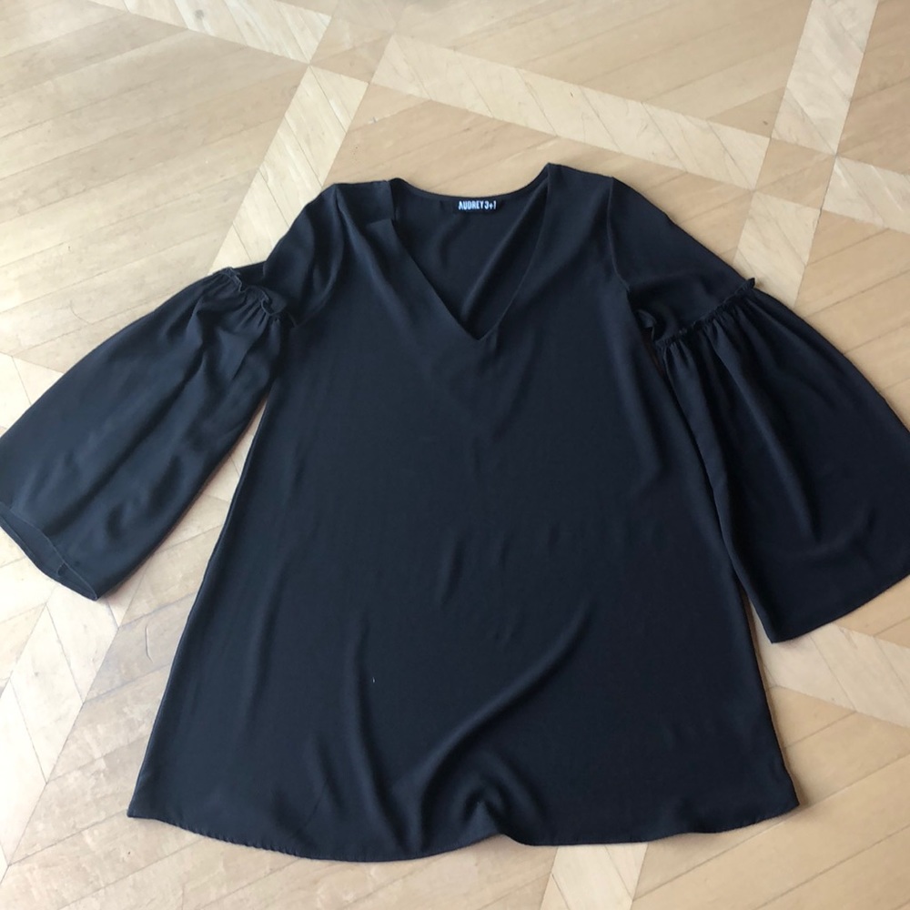 Black flowy dress